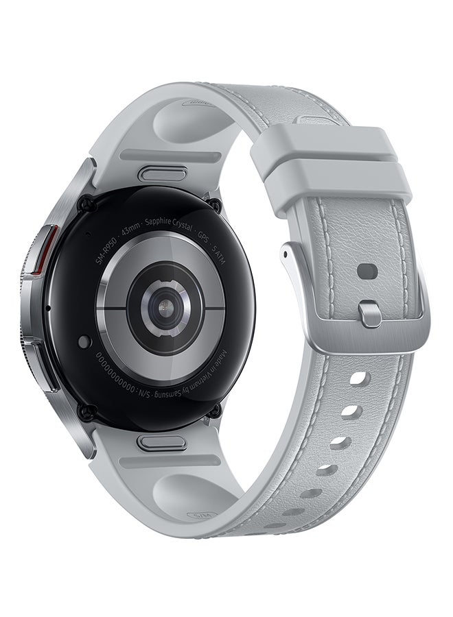 سامسونج ساعة جالكسي ووتش 6 كلاسيك 43 مم GPS الذكية المجددة - Image 2