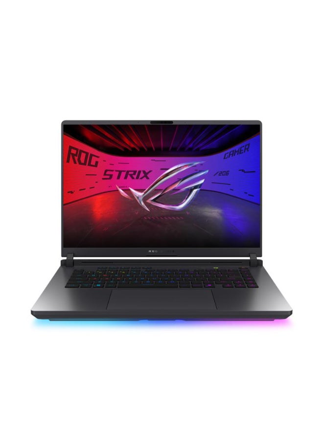 ASUS ROG Strix G16 Laptop With 16 Inch 2.5K (2560x1600) 240Hz IPS Display, Intel Core Ultra 9  275HX Processor/32GB RAM DDR5/2TB SSD/12GB NVIDIA GeForce RTX  5070 Ti Graphics/Windows 11 Home English/Arabic Volt Green  - Image 1
