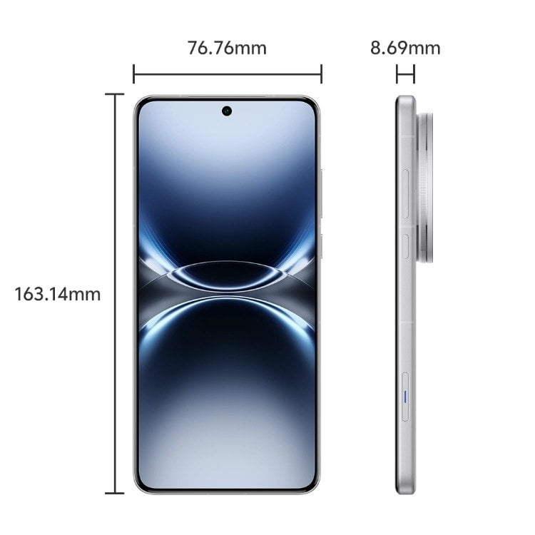 Vivo X200 Ultra Silver 1TB 16GB RAM Cell Phone 200.0MP Camera Snapdragon 8 Elite 90W Charge 6000mAh Battery 6.82″ AMOLED 120HZ |Chinese Spec | Experience vivid visuals on the 6.82-inch 2K AMOLED display with a 120Hz refresh rate | Eye comfort: Up to 3000nits peak HDR Brightness. 1B colors with Google Play Support | With photography kit (Black)