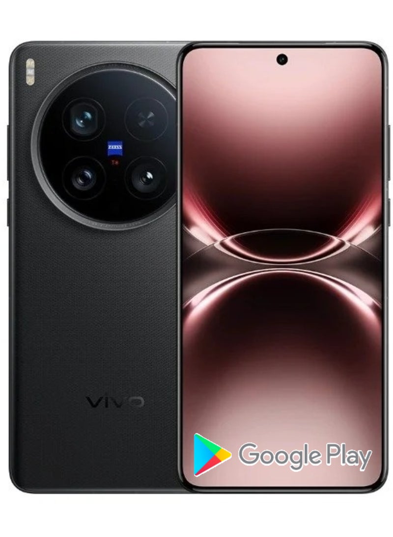 Vivo X200 Ultra Black 1TB 16GB RAM Cell Phone 200.0MP Camera Snapdragon 8 Elite 90W Charge 6000mAh Battery 6.82″ AMOLED 120HZ |Chinese Spec | Experience vivid visuals on the 6.82-inch 2K AMOLED display with a 120Hz refresh rate | Eye comfort: Up to 3000nits peak HDR Brightness. 1B colors with Google Play Support | With photography kit (Black)