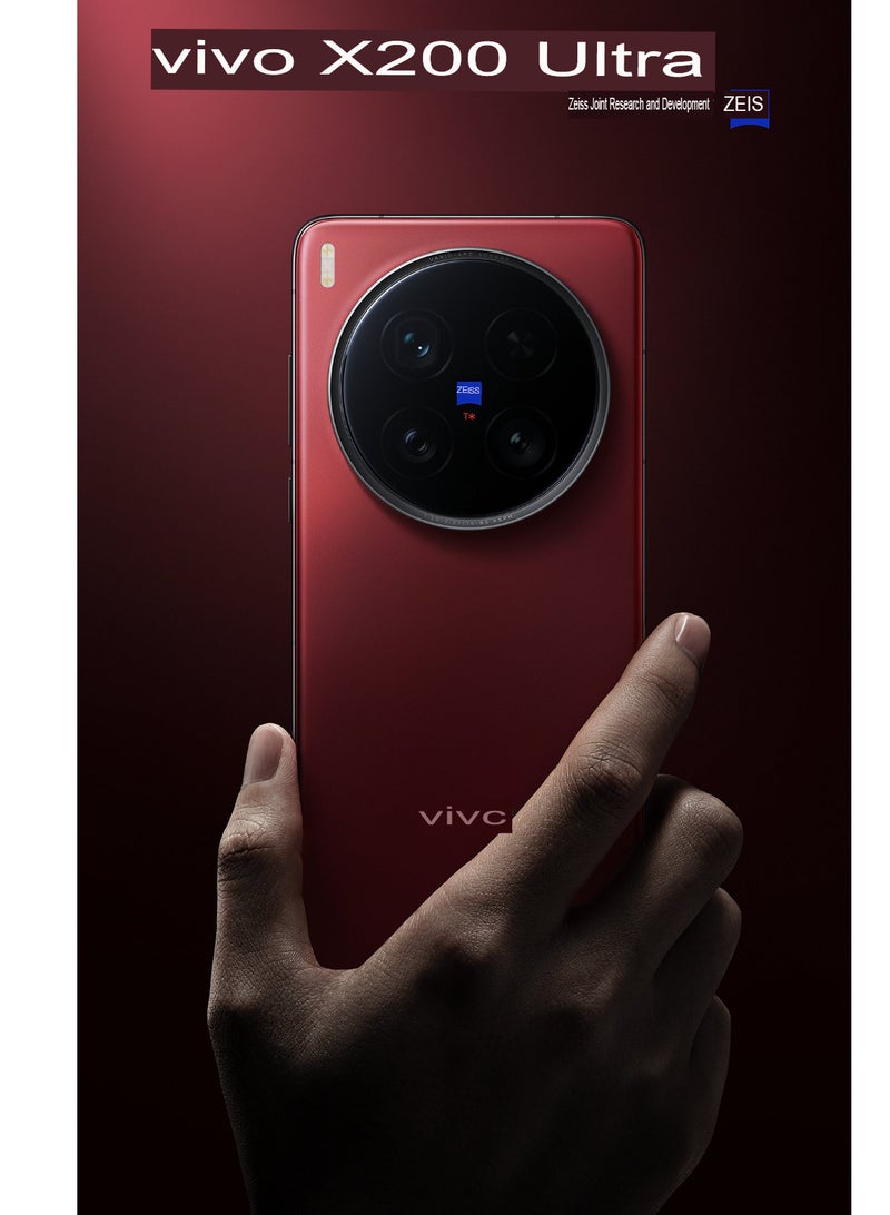 vivo Vivo X200 Ultra Red 512GB 16GB RAM Cell Phone 200.0MP Camera Snapdragon 8 Elite 90W Charge 6000mAh Battery 6.82″ AMOLED 120HZ |Chinese Spec | Experience vivid visuals on the 6.82-inch 2K AMOLED display with a 120Hz refresh rate | Eye comfort: Up to 3000nits peak HDR Brightness. 1B colors with Google Play Support  - Image 4