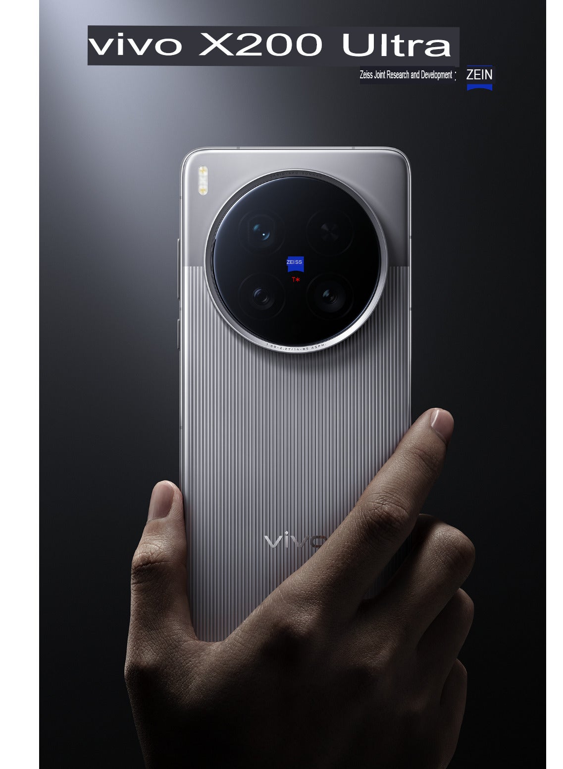 vivo Vivo X200 Ultra Silver 512GB 16GB RAM Cell Phone 200.0MP