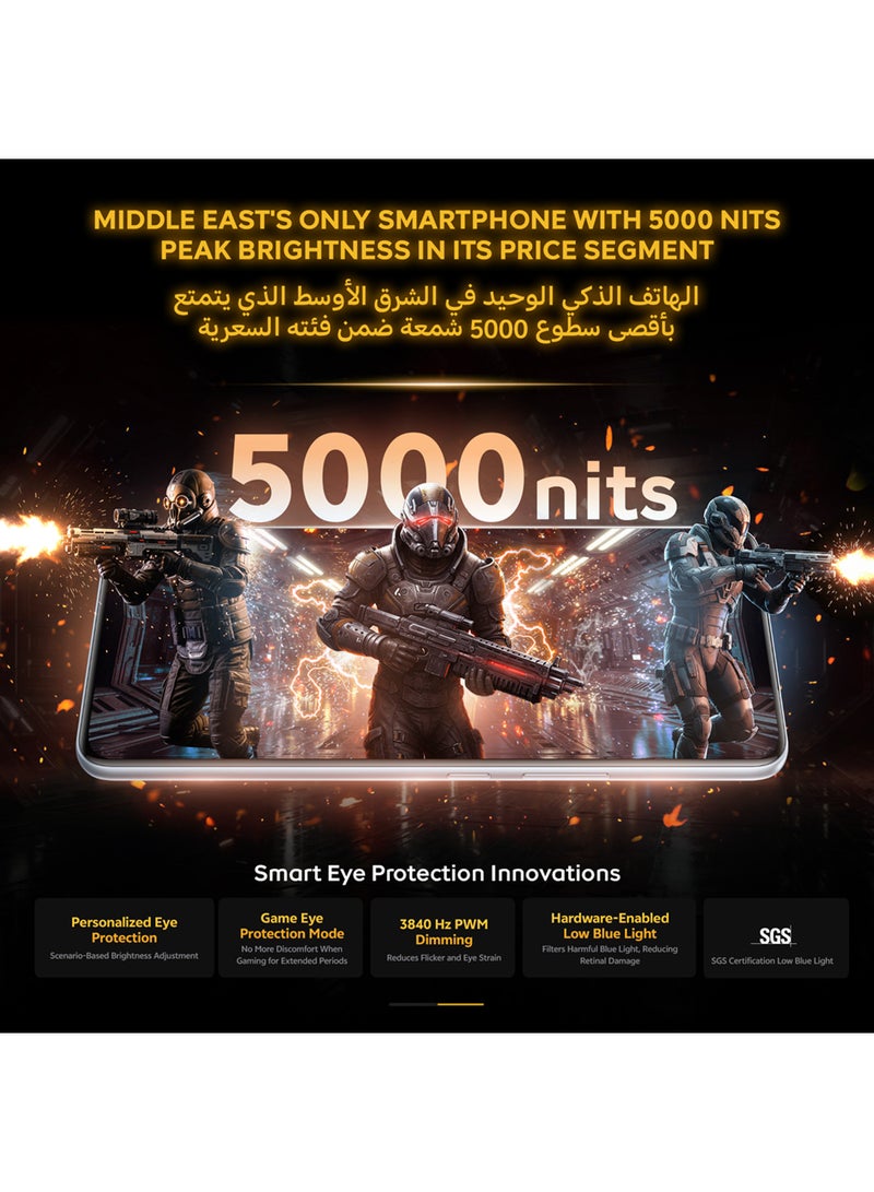 Z10 5G Dual SIM Stellar Black 12GB RAM 256GB With Gaming Finger Sleeves 24-Month Warranty And 1 Year Screen Replacement - Middle East Version