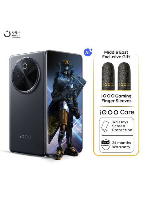 Z10 5G Dual SIM Stellar Black 12GB RAM 256GB With Gaming Finger Sleeves 24-Month Warranty And 1 Year Screen Replacement - Middle East Version