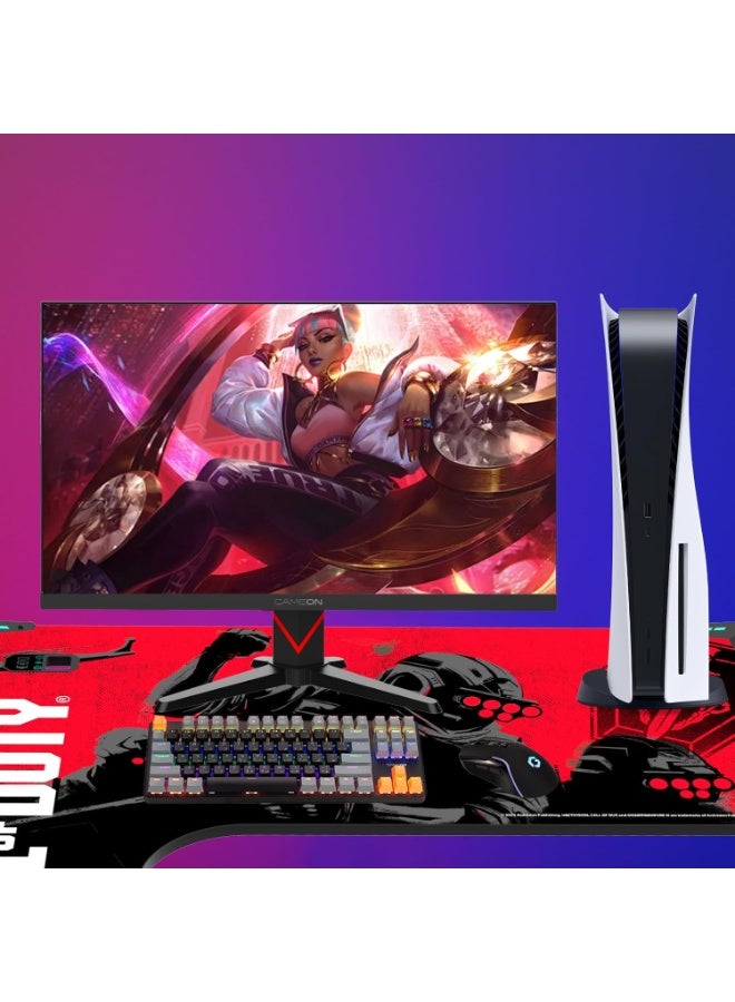 27-Inch Dominator Series Gaming Monitor – QHD 2560x1440, Fast IPS, 240Hz OC, 0.5ms, HDR400, FreeSync & G-Sync, HDMI 2.1 Supported GOMD27QHD240IPS black