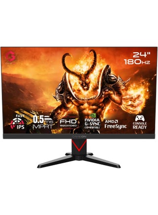 24-Inch Dominator Series Gaming Monitor – FHD IPS, 180Hz Overclocked, HDR400, 0.5ms MPRT, FreeSync & G-Sync, HDMI 2.1 Supported GOMM24FHD180IPS Black - pnsku/N70183044V/45/_/1748962449/0dfcbded-1f64-40fb-9ca0-4503c1c4965a