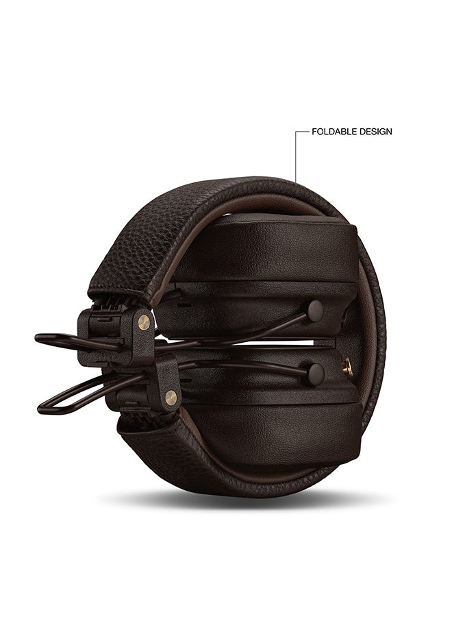 Marshall Renewed - Major V On-Ear Bluetooth Wireless Headphone brown  - Image 3