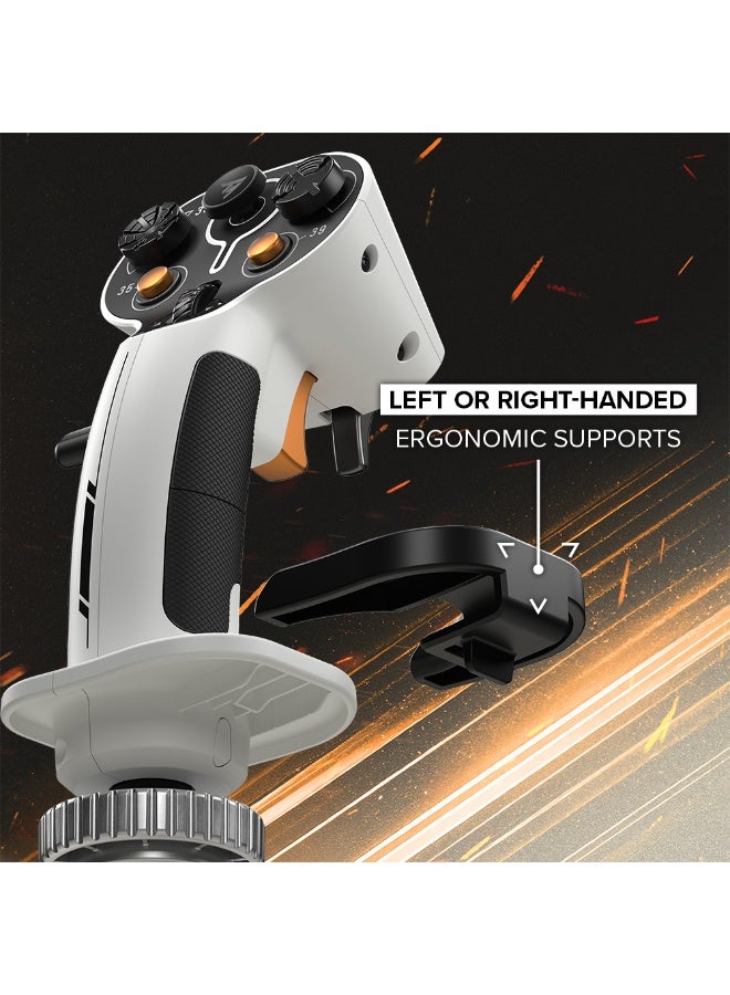 Sol-R2 HOSAS, Hall Effect Technology for Ultra-Precise Gaming, 44 buttons Ideal for Space Flight Simulation (compatible with PC)
