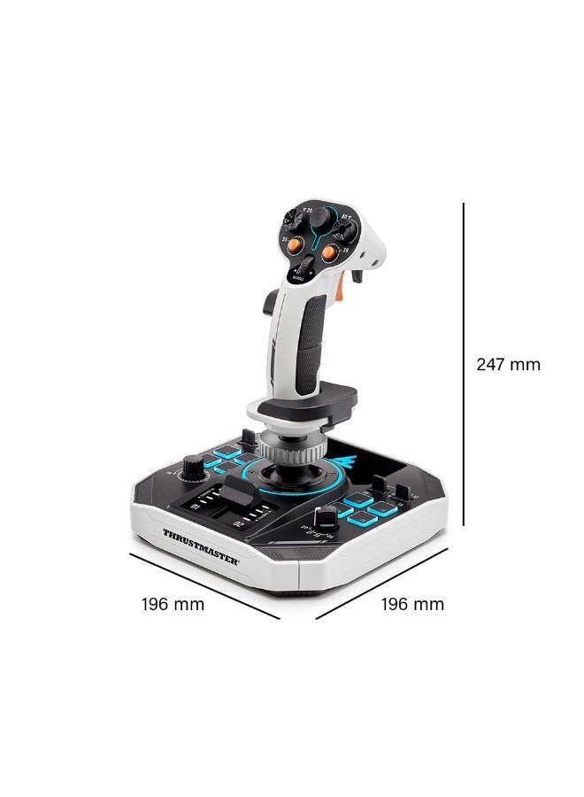 Sol-R2 HOSAS, Hall Effect Technology for Ultra-Precise Gaming, 44 buttons Ideal for Space Flight Simulation (compatible with PC)