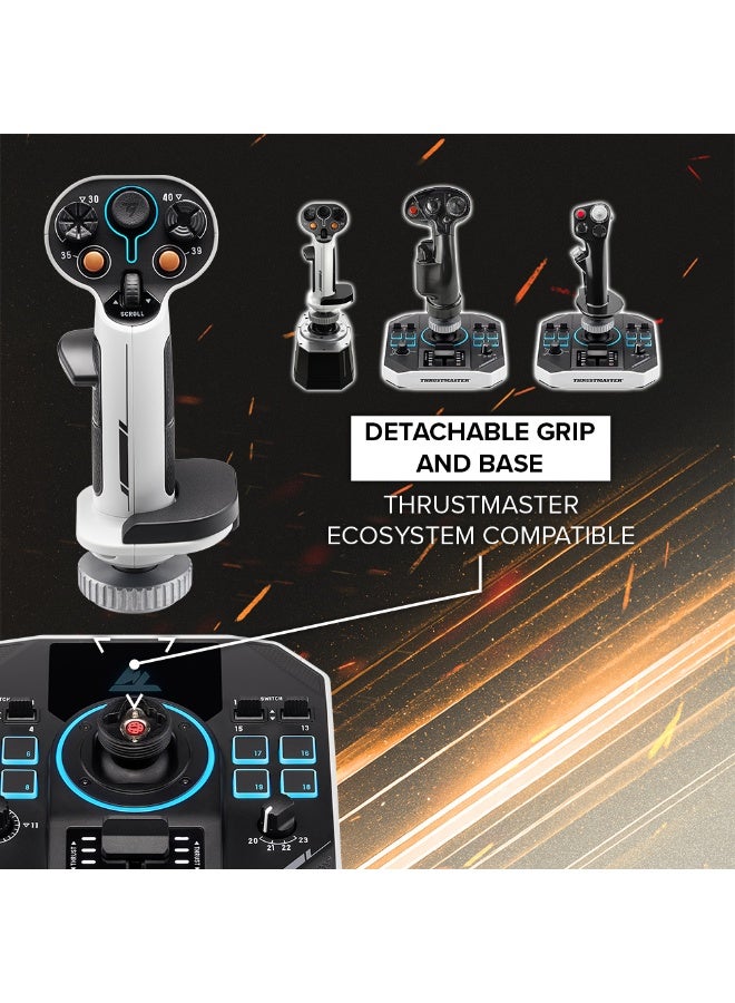 Sol-R2 HOSAS, Hall Effect Technology for Ultra-Precise Gaming, 44 buttons Ideal for Space Flight Simulation (compatible with PC)