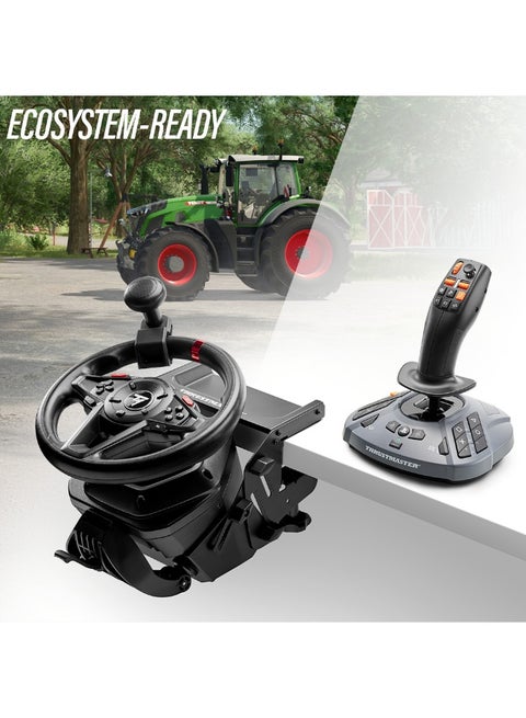 SimTask FarmStick, Multifunctional Joystick for Farming Simulation (Compatible with PS5 and PC)