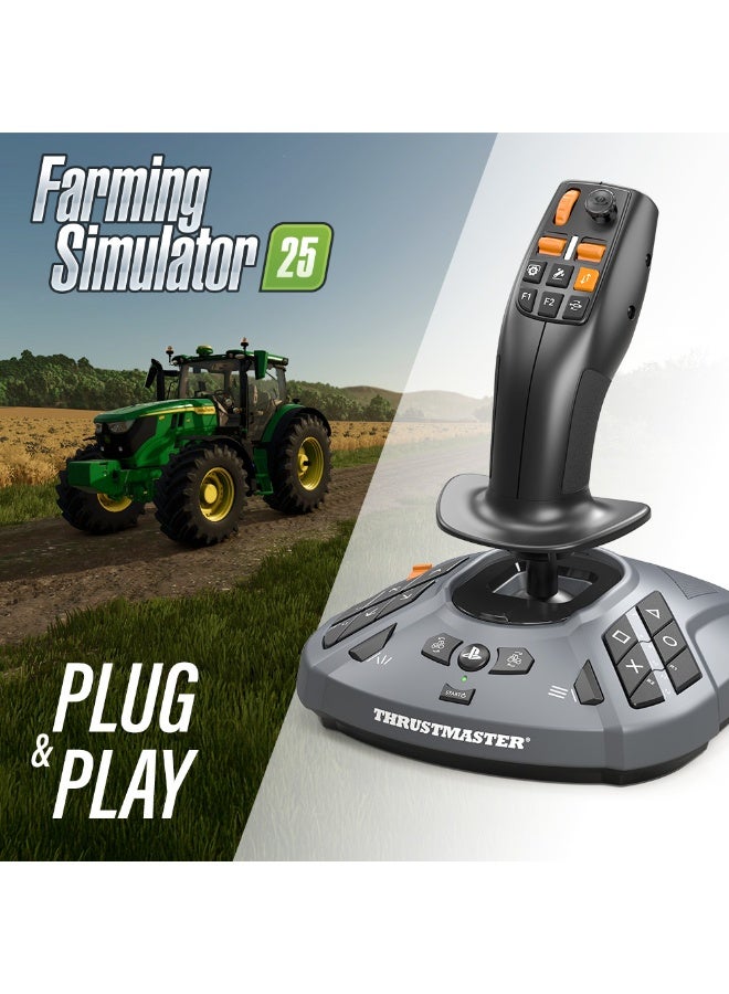 THRUSTMASTER - SimTask FarmStick, Multifunctional Joystick for Farming Simulation (Compatible with PS5 and PC) - Image 1