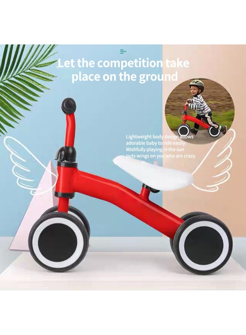 Kidle Baby Balance Bike, Tricycle for Kids, 4 Wheels Bicycle for Age 1-3 Years Boys and Girls Birthday Gift  - Image 5