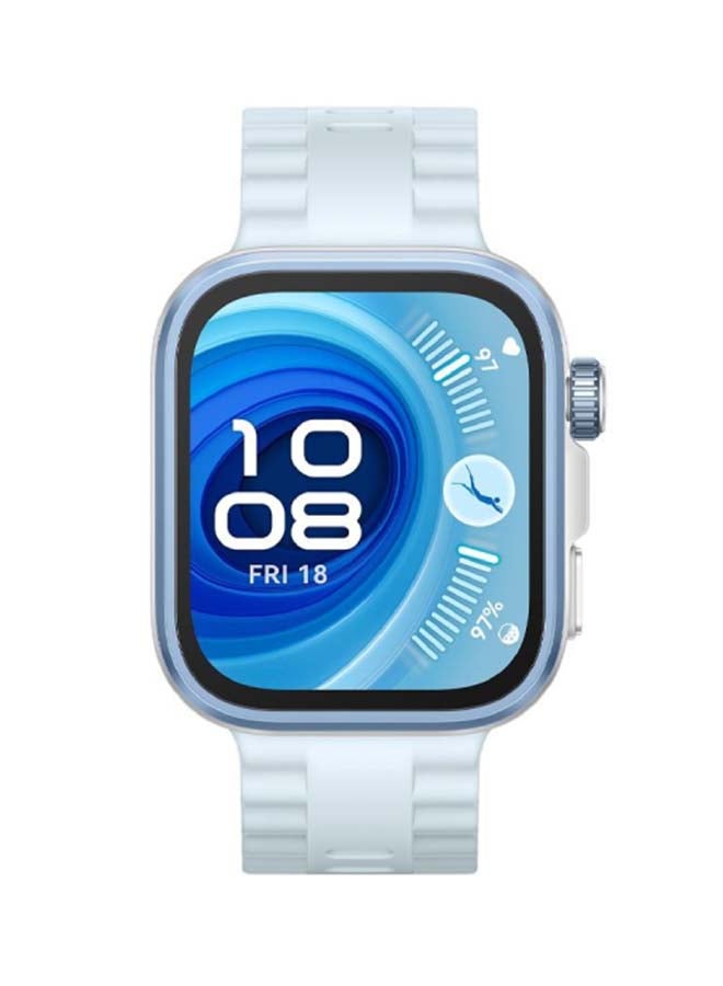 هواوي WATCH FIT 4 Pro Smartwatch, 1.82-Inch Display, Blue Fluoroelastomer Strap, Pro-Level Outdoor Sports, ECG Analysis, up to 10-Day Battery Life, iOS And Android Blue  - Image 3