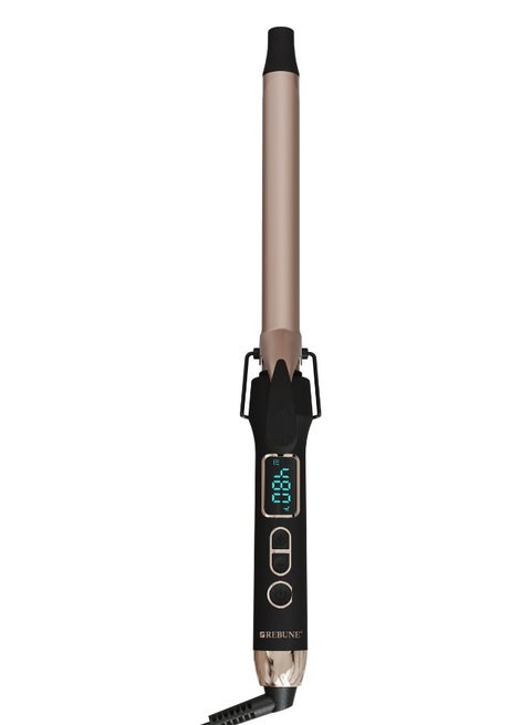 Multi-Size Hair Curler with Digital Display and Fast Heating Feature, 110W