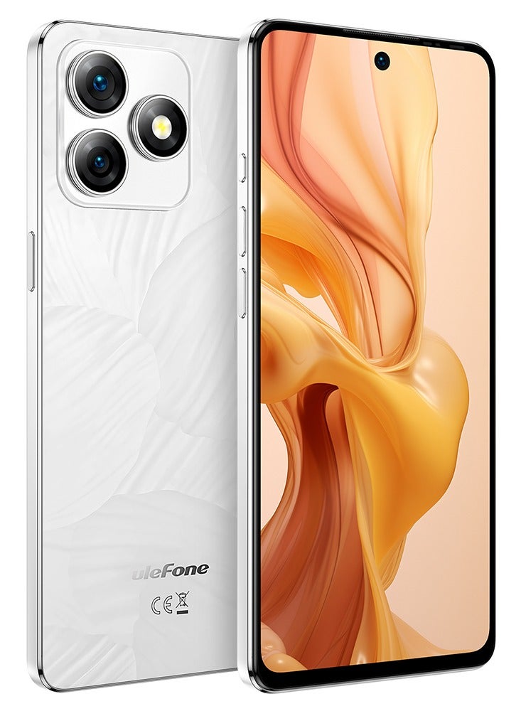 أوليفون Note 18 Ultra 5G 6GB RAM 256GB| 5450 Battery| 6.78-Inch HD+ Display| Android 13| Nfc - White - Image 2