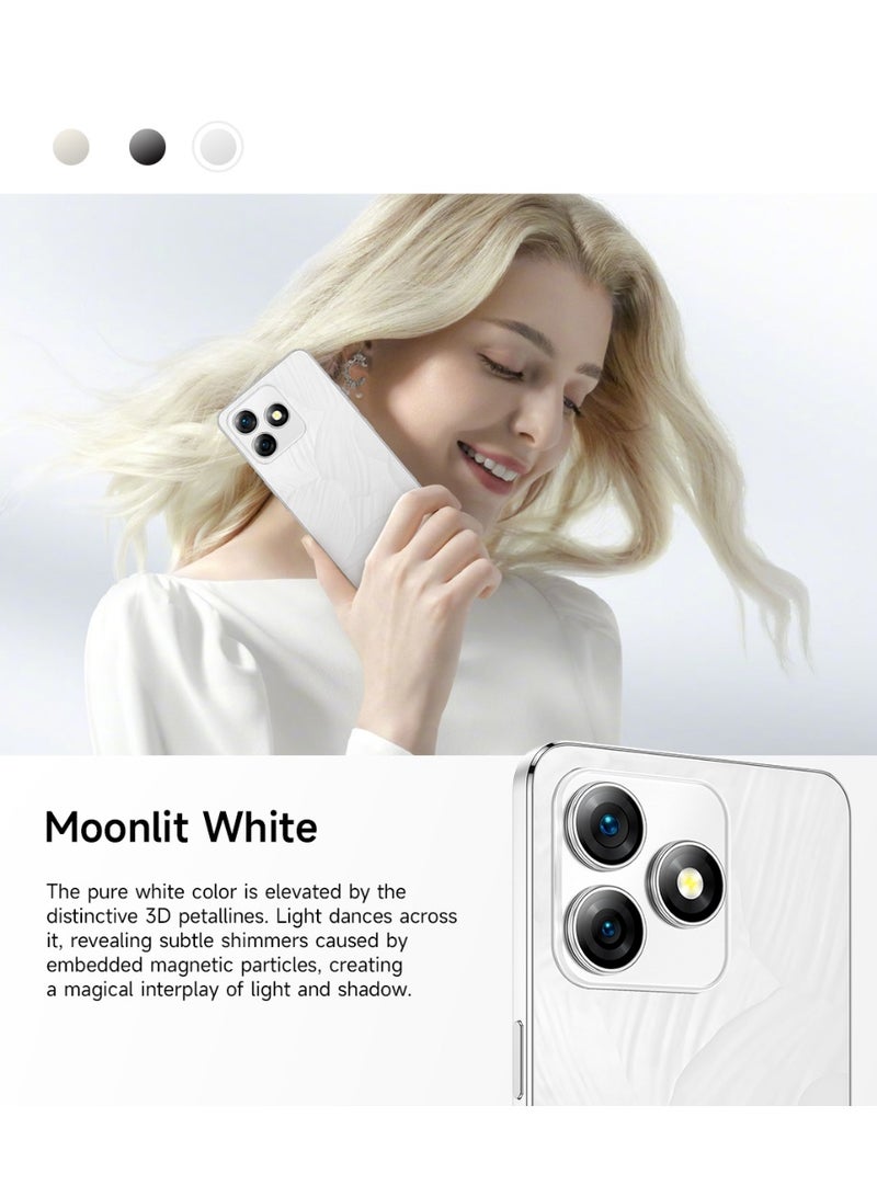 أوليفون Note 18 Ultra 5G 6GB RAM 256GB| 5450 Battery| 6.78-Inch HD+ Display| Android 13| Nfc - White - Image 4