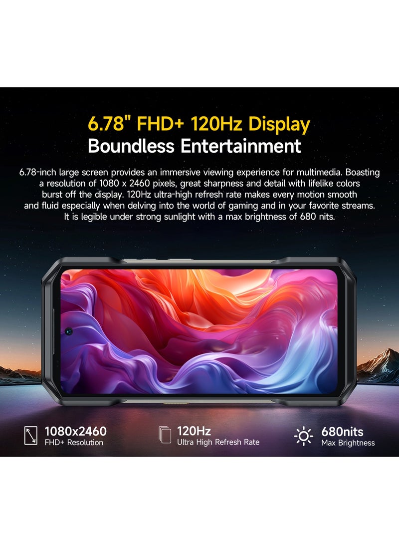 Armor 27 12GB RAM 256GB ROM| 64MP Camera| 10600mAh Battery| 6.78-Inch FHD+ Display| 33W Fast Charging