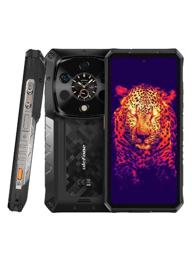 أوليفون Armor 28 Ultra 5G Thermal| 16GB RAM 1TB| 10600mAh Mega Battery| 6.67‑Inch 120hz Amoled| Android 14-epic Black - Image 1