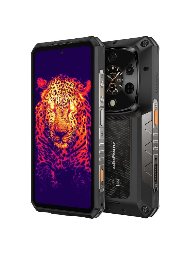 أوليفون Armor 28 Ultra 5G Thermal| 16GB RAM 1TB| 10600mAh Mega Battery| 6.67‑Inch 120hz Amoled| Android 14-epic Black - Image 2