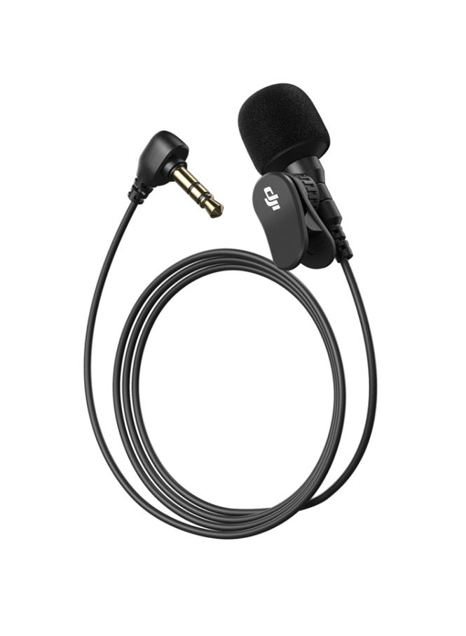 Original DJI Lavalier Mic Compatible With Mic / Mic 2 DM1026 Black