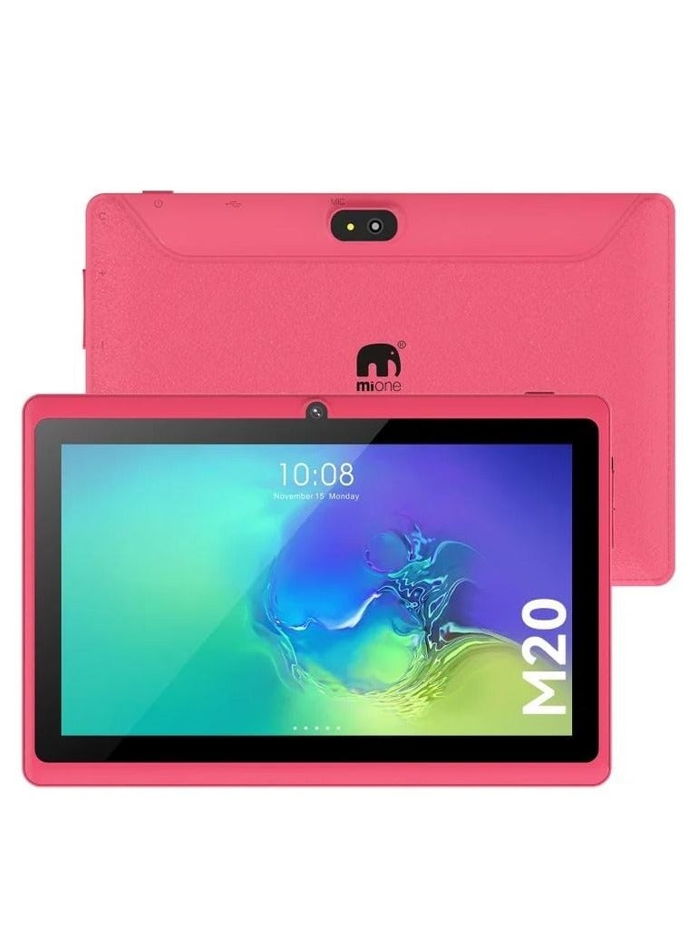 مي وان M20 Kids WiFi Tablet 3GB RAM 16GB| 3000mAh Battery| 7-Inch HD Display| Protective Cover With Free Gift Lightning USB Charging Cable - Pink - Image 3