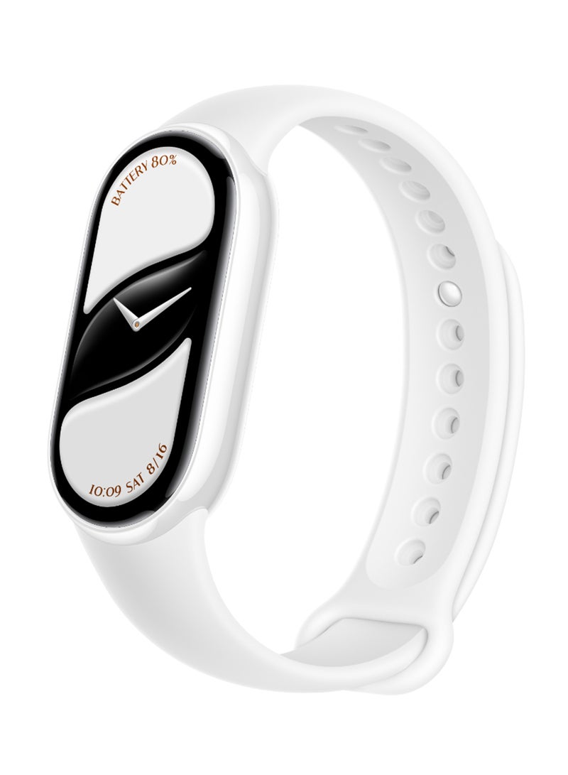 Xiaomi Smart Band 10 Ceramic Edition Pearl White | 1.72-Inch AMOLED Narrow-edge Quadrilateral Display | Professional Workout Analysis | Up To 21-days Battery Life - Pearl White - Image 4