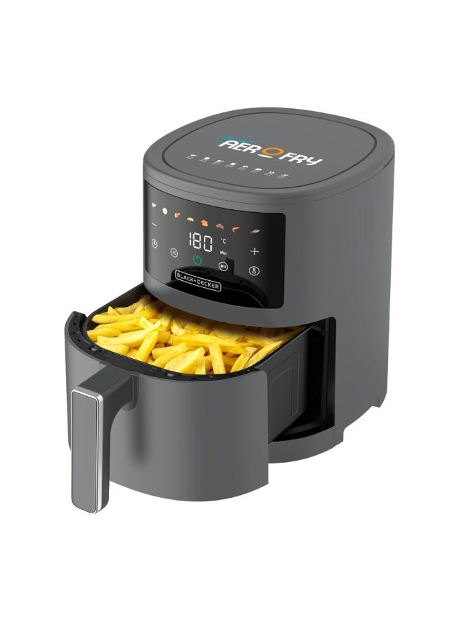 8 in 1 Digital Air Fryer, 3.5L Capacity with Rapid Air Convection Technology, 1500W Power with Colored LED Display, Auto OFF Function with 3 Beep Shake Reminder AF3550-B5 3.5 L 1500 W AF3550-B5 Black