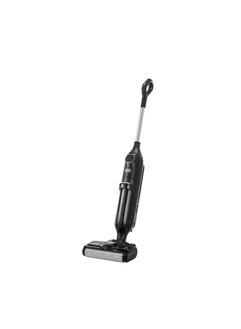 Cordless 2-in-1 Vacuum and Hard Floor Wet Dry Vac Mop with 21.6V Lithium-Ion Battery, LED Display with Indicator Lights, Edge Cleaning with Dual Water Tank VW216BR-B5 530 ml 1200 W VW216BR-B5 black