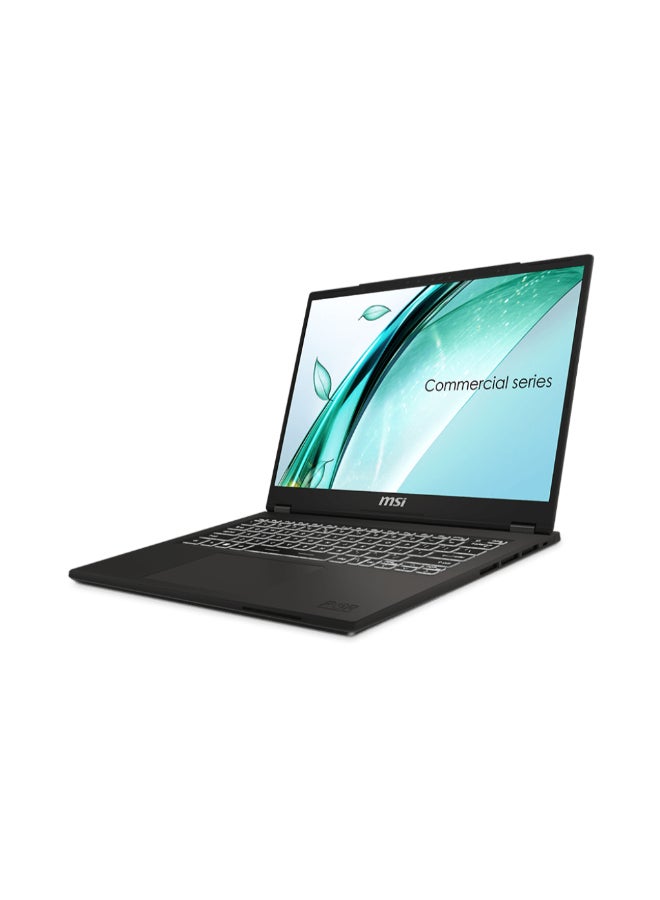 MSI Commercial 14 H  Laptop With 14 Inch Full HD(1920x1080) Display,Core Ultra 7 240H Processor/16GB RAM DDR5/ 1TB SSD/Intel Iris Xe Graphics/Windows 11 Pro/ English/Arabic Grey  - Image 3