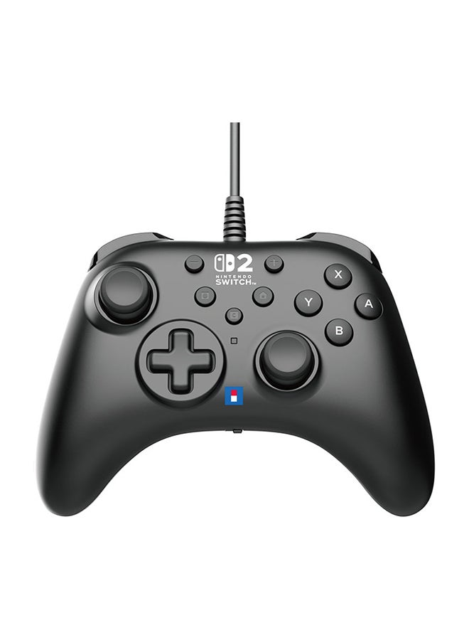 HORI Nintendo Switch 2 Horipad Turbo Wired controller  (Black) - Image 2