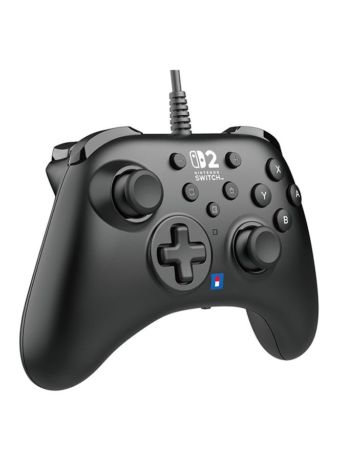 HORI Nintendo Switch 2 Horipad Turbo Wired controller  (Black) - Image 3