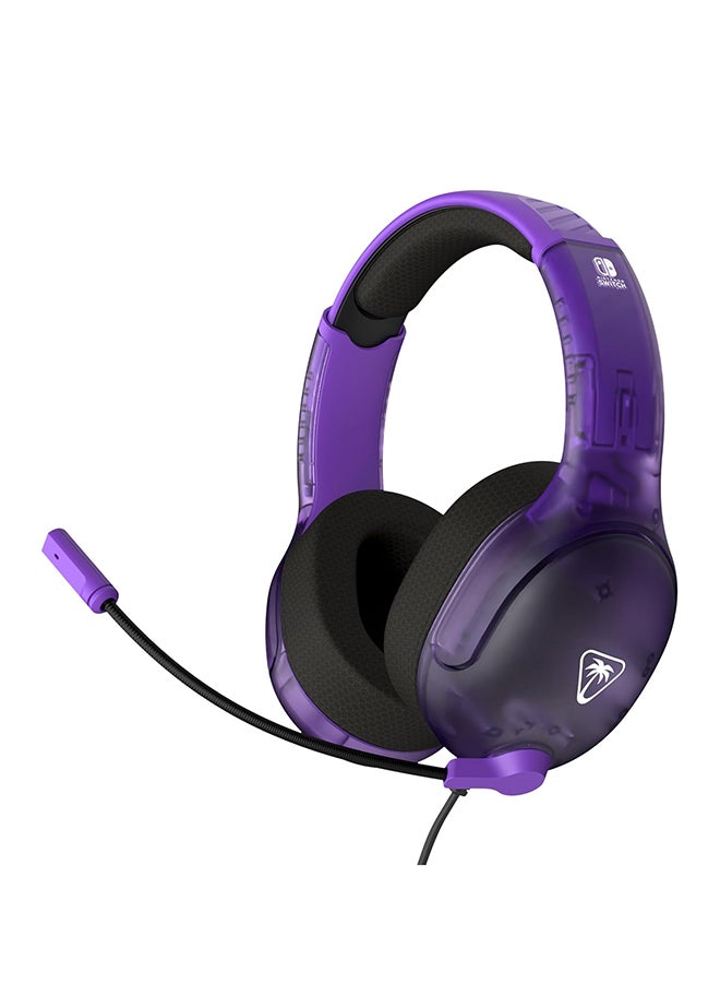 TURTLE BEACH Nintendo Switch  Airlite Fit Wired Gaming Headset Ghost Purple  - Image 1