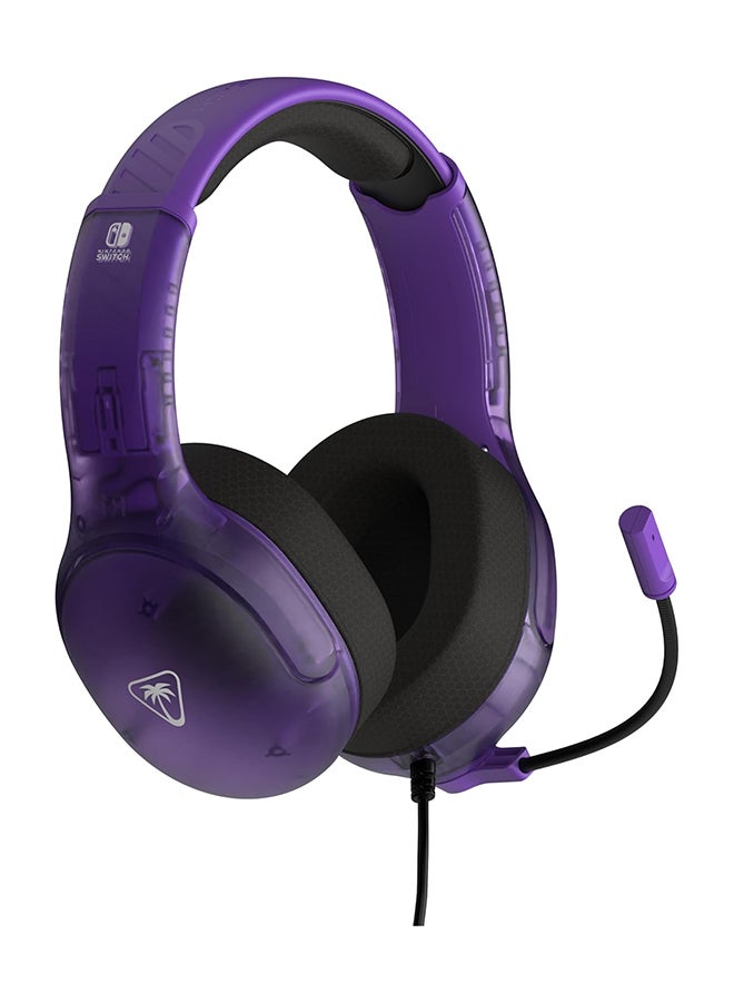 Nintendo Switch  Airlite Fit Wired Gaming Headset Ghost Purple