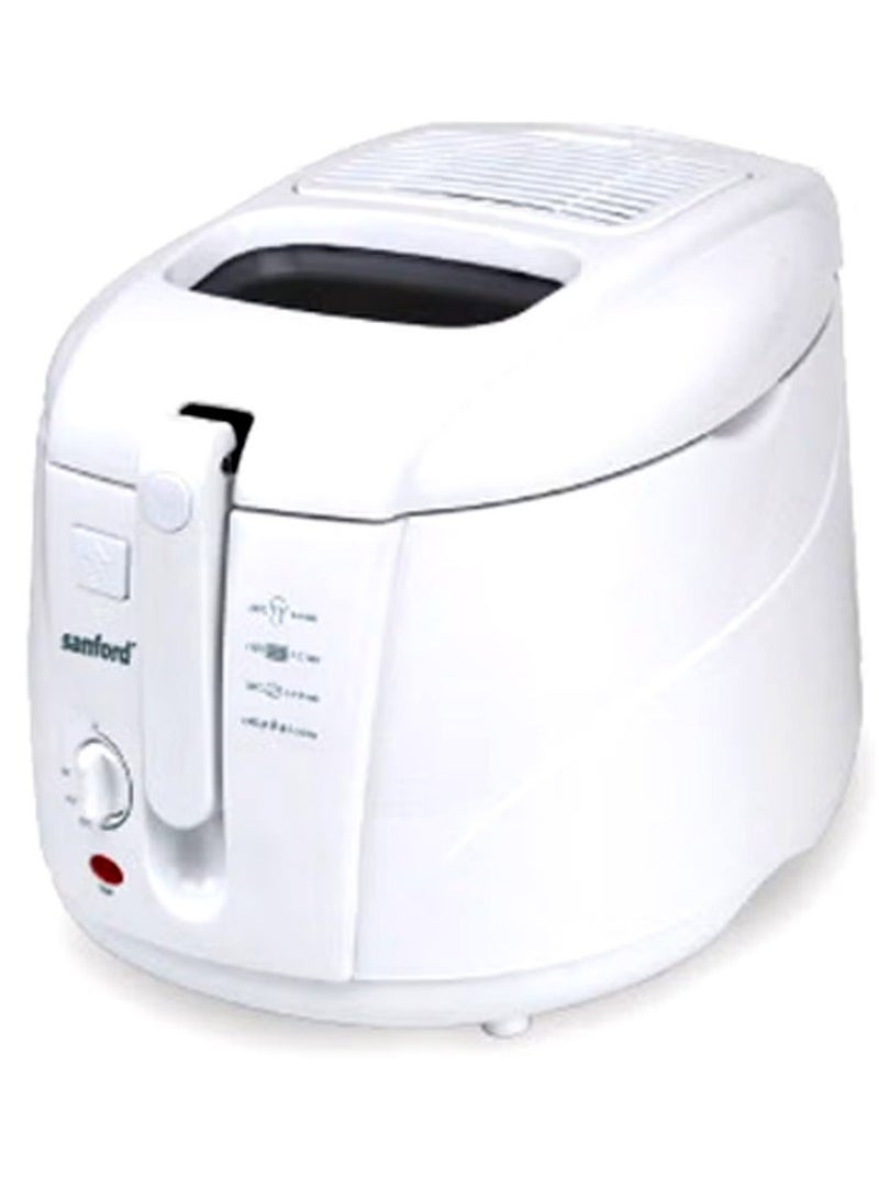 سانفورد SF1303DF 1800W Deep Fryer - 2.5 Litre 2.5 L 1800 W SF-1303-DF White  - Image 1