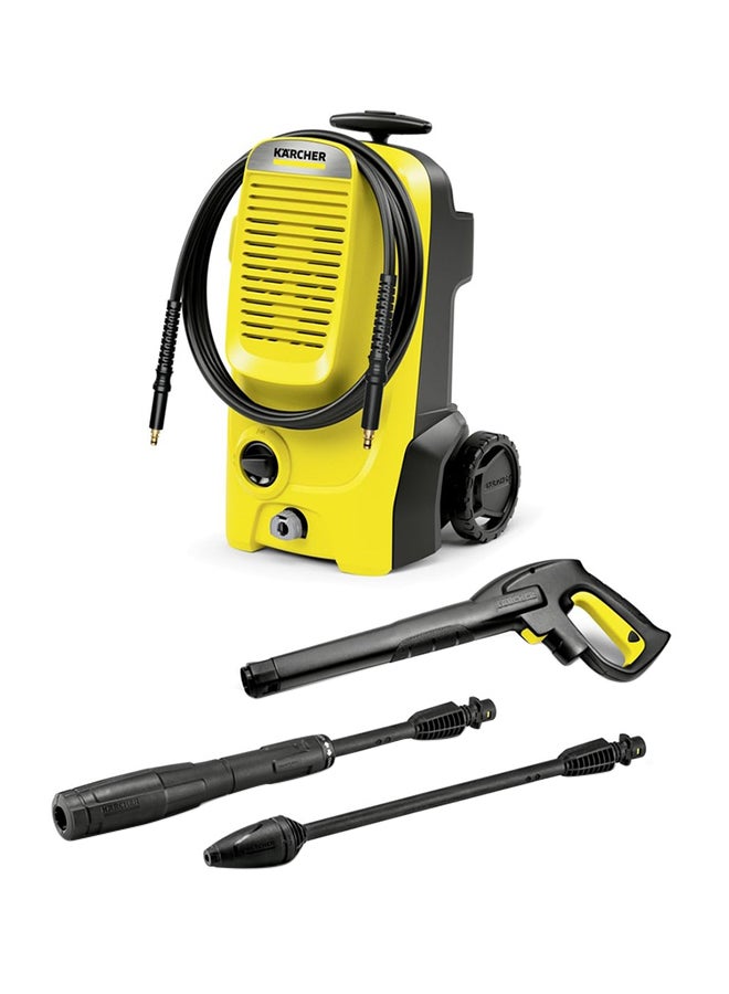 KARCHER K 5 Classic Pressure Washer, Pressure: max. 145 bar, Flow Rate: 500 l/h, Area Coverage: 40 m²/h, Water Filter, Weight: 5.6 kg, high-Pressure Hose and Gun, Dirt Blaster, Spray Lance  - Image 1