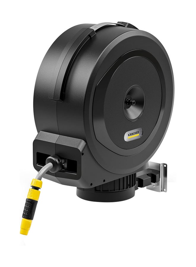 KARCHER HBX 5.25 Automatic Hose Box, 25 m, Connection Hose-1.5 m, Automatic Hose Recovery, Comfortable and Flexible, Black  - Image 1