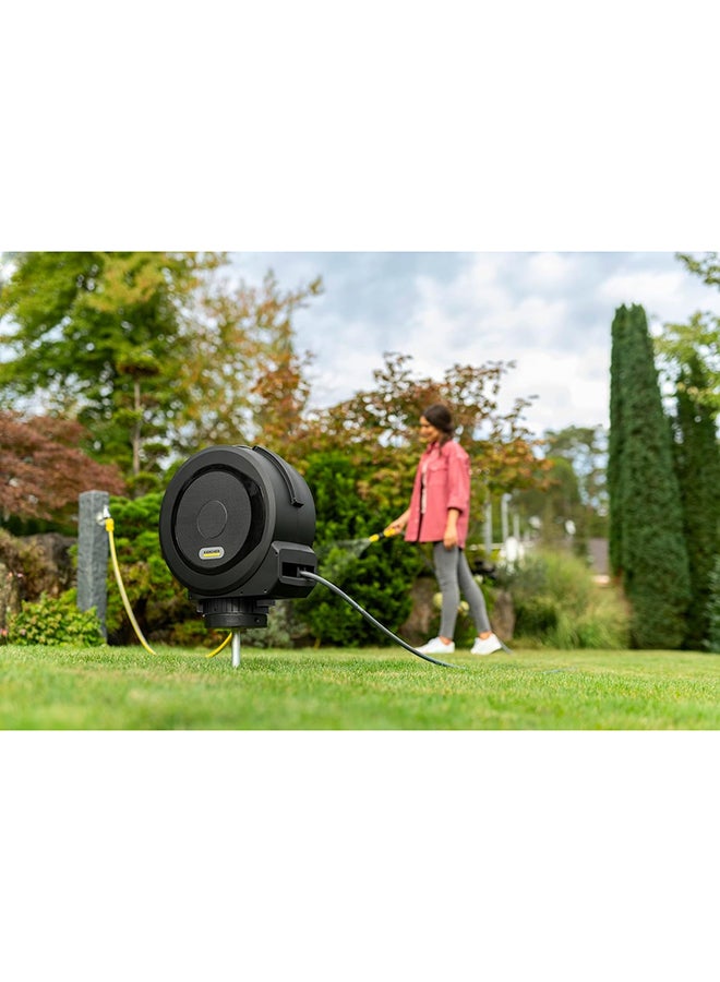 KARCHER HBX 5.25 Automatic Hose Box, 25 m, Connection Hose-1.5 m, Automatic Hose Recovery, Comfortable and Flexible, Black  - Image 5