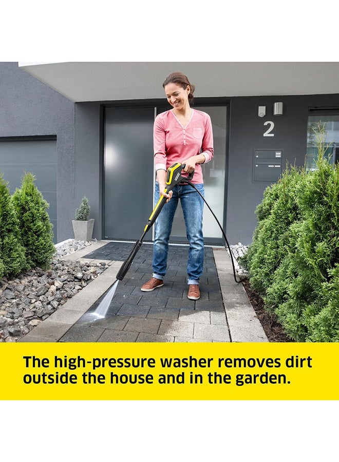 كارشر K 4 Power Control Flex Home, Electric Pressure Washer, 130 Bar, 420 L/h, Telescopic Handle, Flex Hose & Home Kit Included  - Image 4