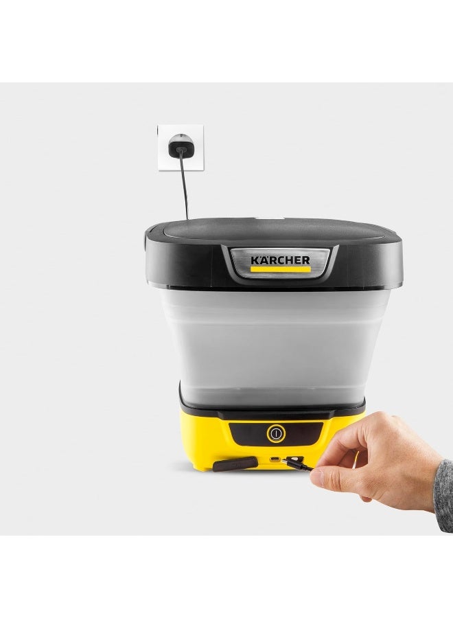 KARCHER Mobile Outdoor Cleaner Oc 3 Foldable Yellow 8 Liters  - Image 3