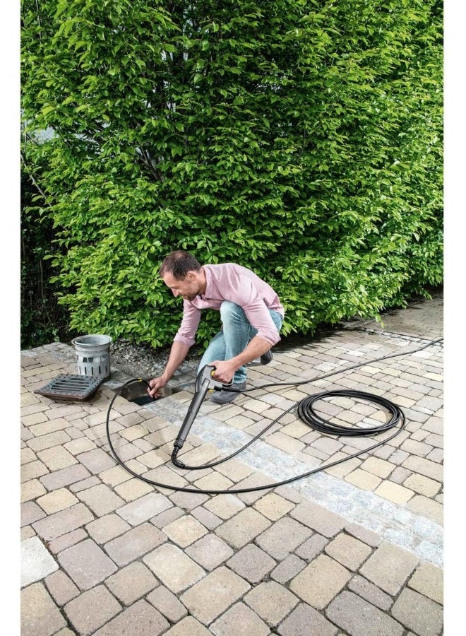 كارشر طقم تنظيف الأنابيب والمجاري بطول 7.5 م لسلسلة K2 - K7 من غسالات الضغط المنزلية - Image 5