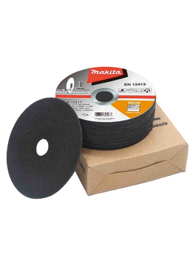 Makita B-12217 A60T 115mmThin Cutting Wheel Black 4 x 1/2 Inch  - Image 2