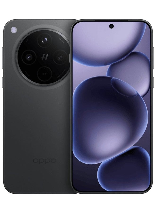 Find X8s Plus 5G AI Smartphone (12GB RAM, 256GB Storage) – Black |1/1.56 Periscope Triple Primary Camera Hasselblad Imaging 2.5K FHD+ Screen MediaTek Dimensity 9400+ octa-core processor |Chinese Spec | 6.59 -inch 1.5K FHD+ flat screen with LTPO technology |HyperTone camera system| 50MP main Camera Sony LYT-700 sensor | 6000mAh Battery | 80W fast charge | with Google Play Support