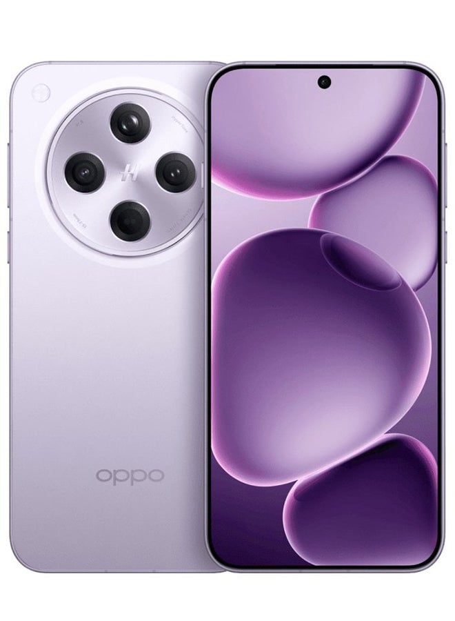 Find X8s Plus 5G AI Smartphone 12GB RAM, 512GB Storage – Purple, 1/1.56 Periscope Triple Primary Camera Hasselblad Imaging 2.5K FHD+ Screen MediaTek Dimensity 9400+ octa-core processor, Chinese Spec, 6.59 -inch 1.5K FHD+ flat screen with LTPO technology, HyperTone camera system| 50MP main Camera Sony LYT-700 sensor, 5700mAh Battery, 80W fast charge, with Google Play Support