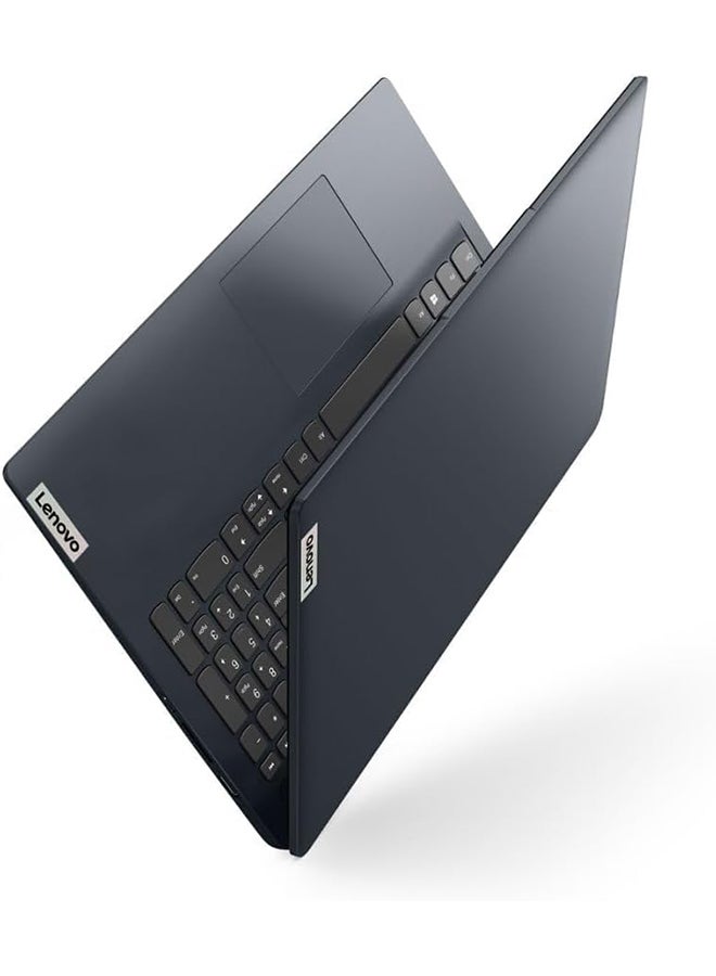 IdeaPad 1i Laptop With 15.6-Inch FHD Display, Core i5-1235U Processor/32GB RAM/1TB SSD/Intel Iris XE Graphics/Windows 11 Home English blue