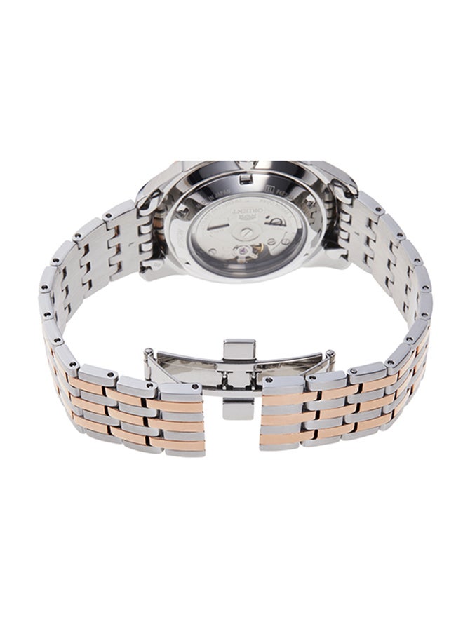 ORIENT Men's Mechanical Contemporary Men's Watch RA-AX0001S, White Dial, 40.8mm, Dual Tone Strap, 100M WR  - Image 2