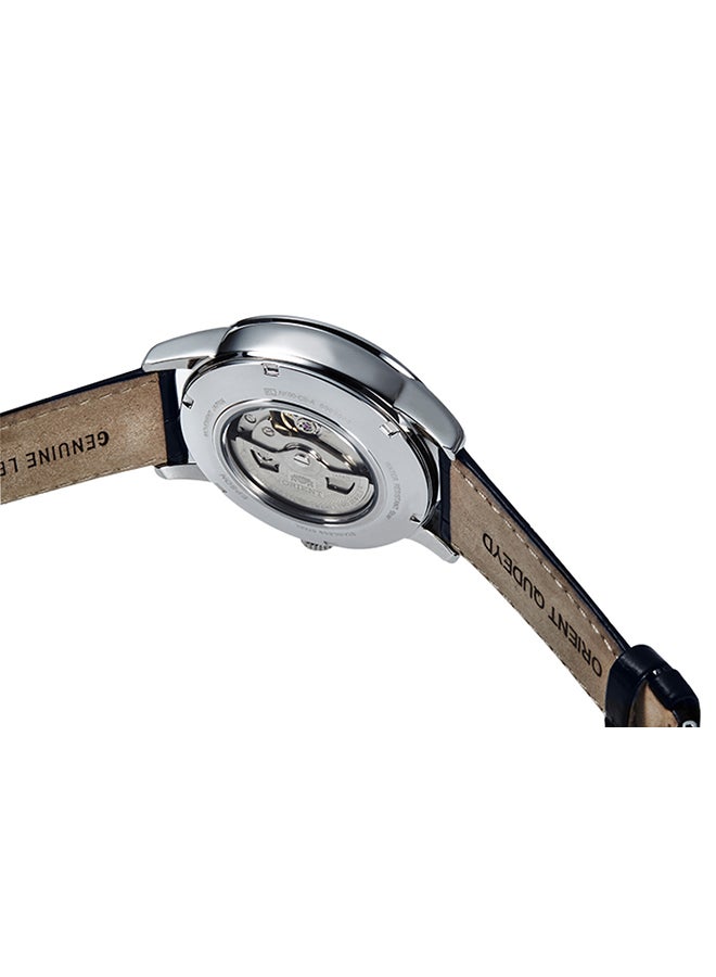 أورينت Boys' Mechanical Classic Men's Watch RA-AK0011D, Sun & Moon, Navy Blue Dial, 42.5mm, 50M WR  - Image 4