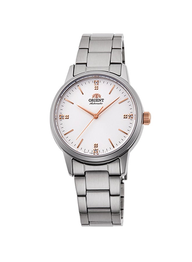 ORIENT Women's Mechanical Contemporary Women's Watch RA-NB0103S, White Dial, 32mm, 100M WR  - Image 1