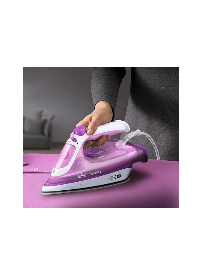 براون كاويه بخار فري ستايل 3 270 ml 2400 W FI3124PU بنفسجي  - Image 2
