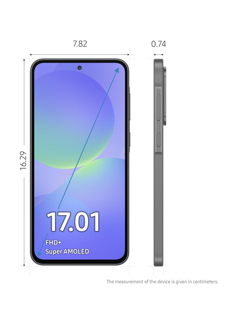 Samsung - Galaxy A36 5G Awesome Black 12GB, 256GB AI Smartphone Circle To Search My Filter Object Eraser 4nm Snapdragon Processor Flagship Grade Selfie Camera - Image 1
